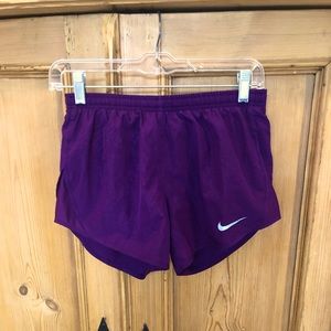 Nike Purple Running Shorts